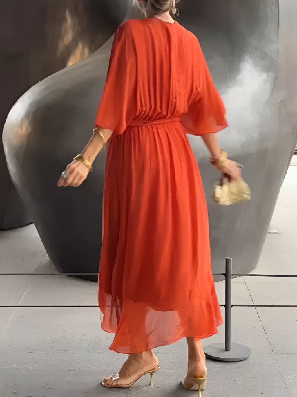 Aurea | Vestido fresco con escote en V