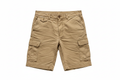 Shorts cargo caqui fondo blanco sin modelo